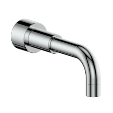 Chrome Wall Mounted Bath Spout